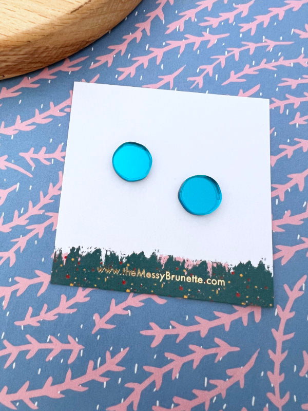 Colour Pop Stud Earrings | 8 Colours