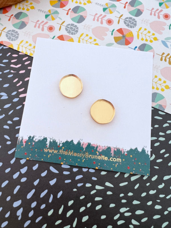 Colour Pop Stud Earrings | 8 Colours