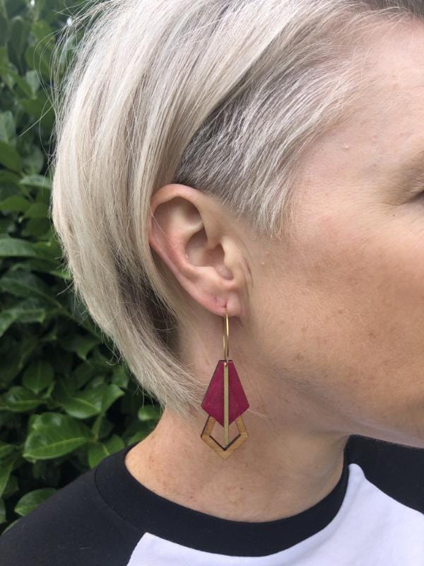 geometric earrings 