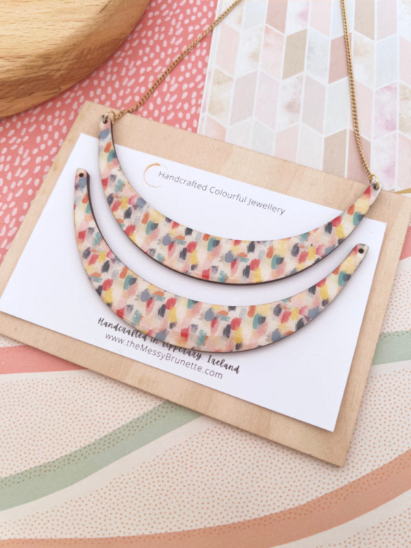 Paint Palette Necklace