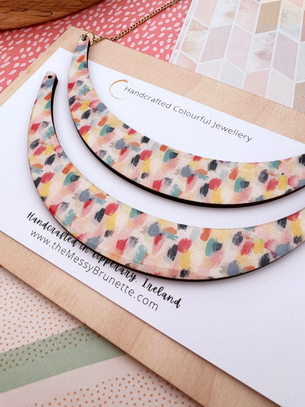 Paint Palette Necklace