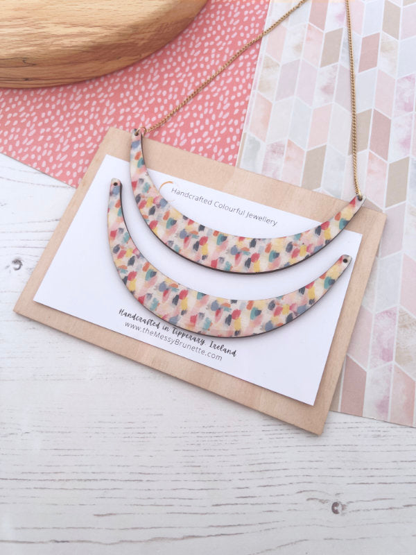 Paint Palette Necklace