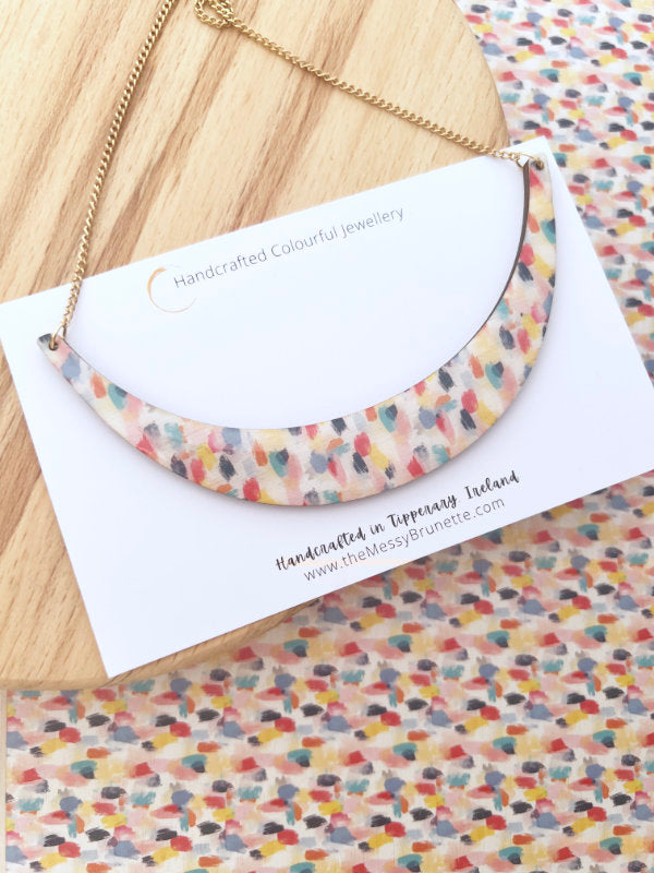 Paint Palette Necklace