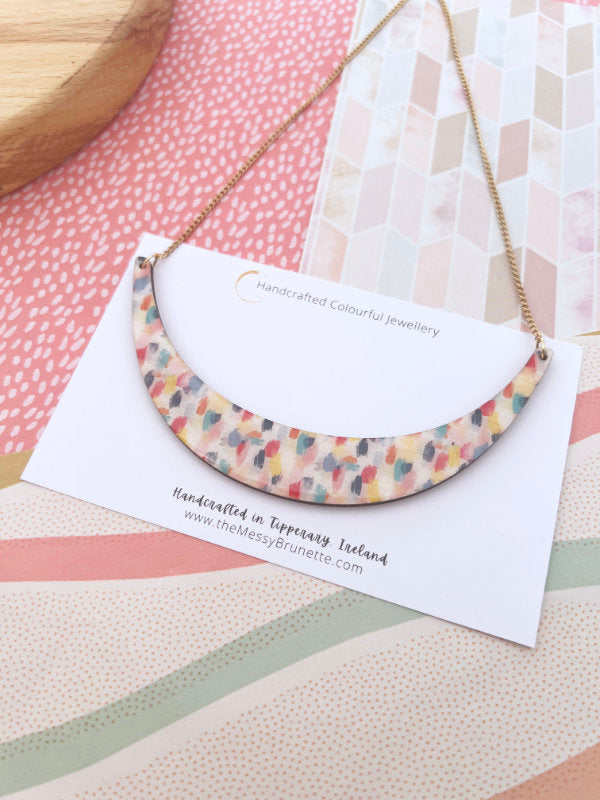 Paint Palette Necklace