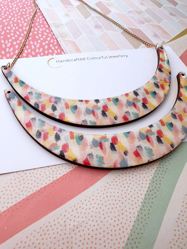 Paint Palette Necklace