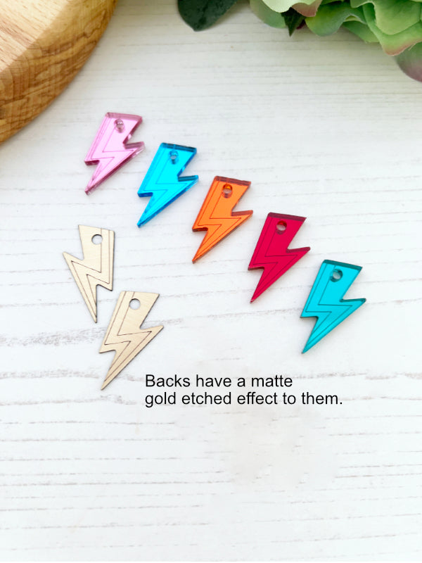 Lightning Bolt Layered Necklace in 3 Colours