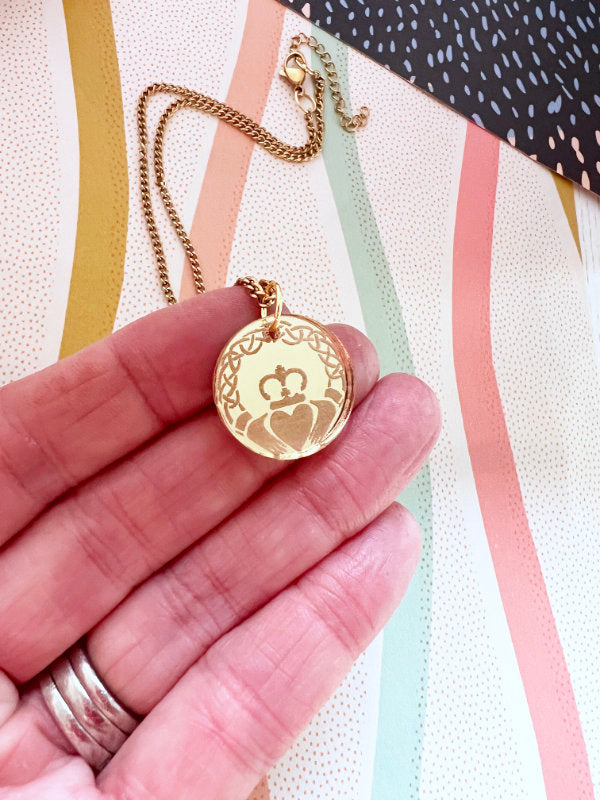 Irish Claddagh Necklace