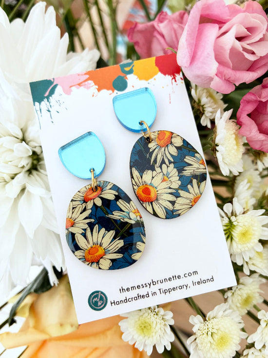Daisy Flower Earring Drops