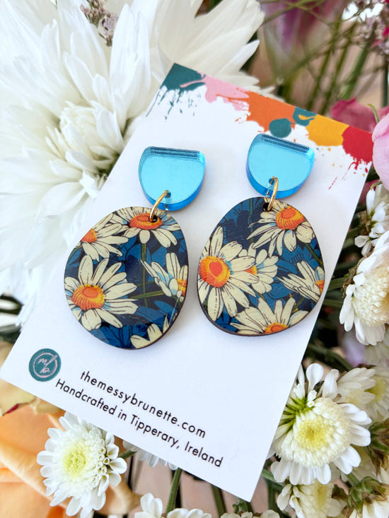 Daisy Flower Earring Drops