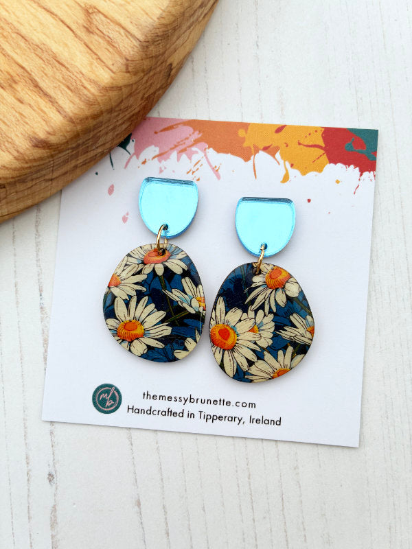 Daisy Flower Earring Drops