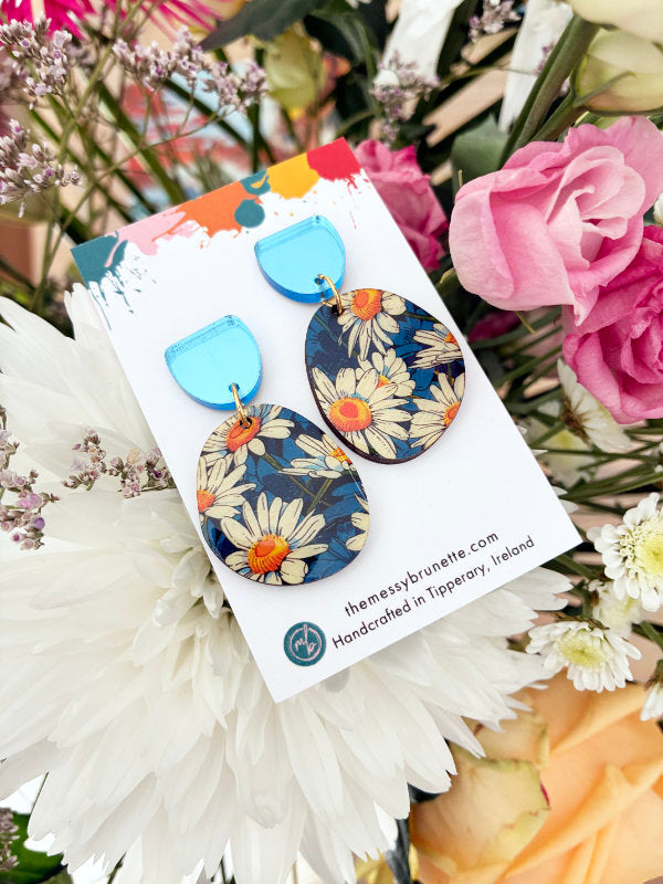 Daisy Flower Earring Drops
