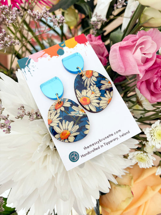 Daisy Flower Earring Drops