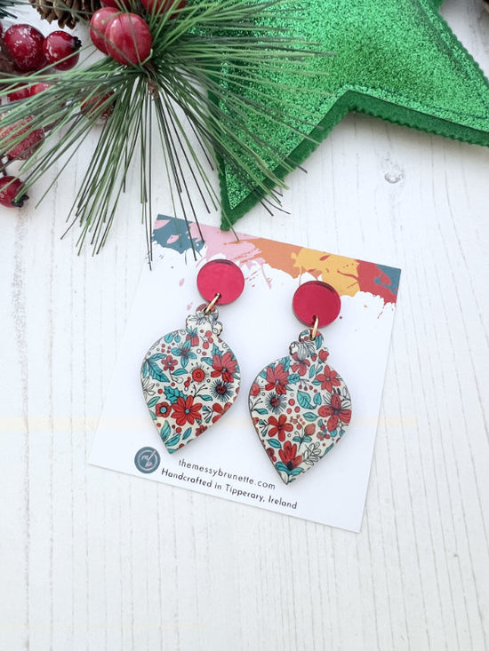 Christmas Bauble Earrings