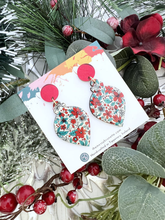 Christmas Bauble Earrings