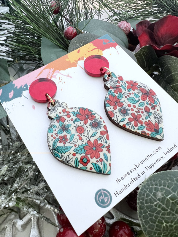 Christmas Bauble Earrings