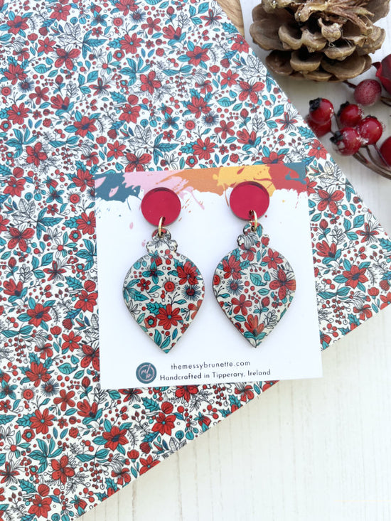 Christmas Bauble Earrings