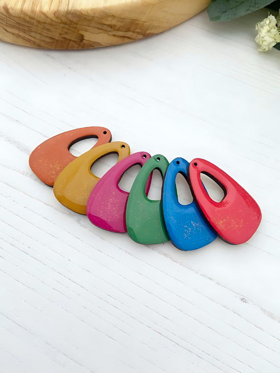 Colour Pop Drop Earrings in 6 Colours