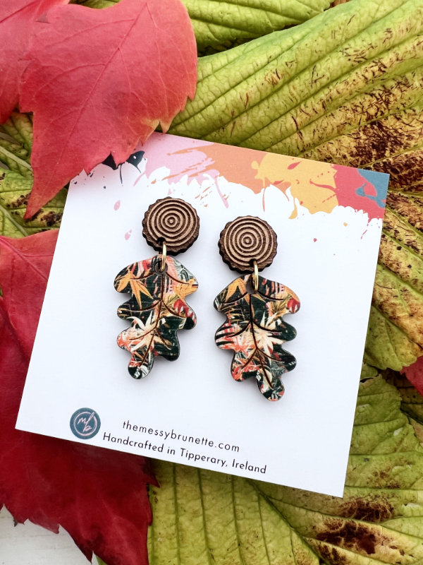 Autumn Leaf Earrings