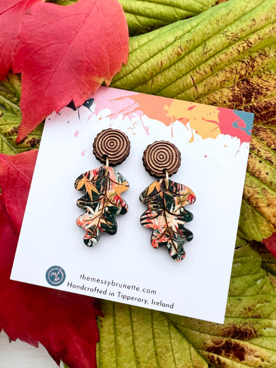 Autumn Leaf Earrings