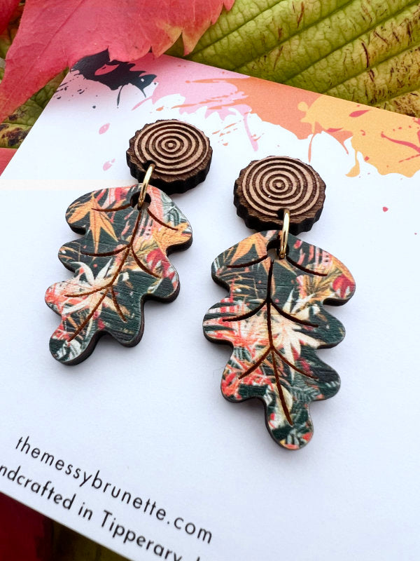 Autumn Leaf Earrings