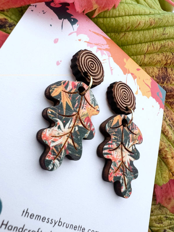 Autumn Leaf Earrings