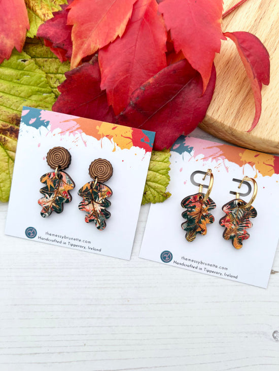 Autumn Leaf Earrings