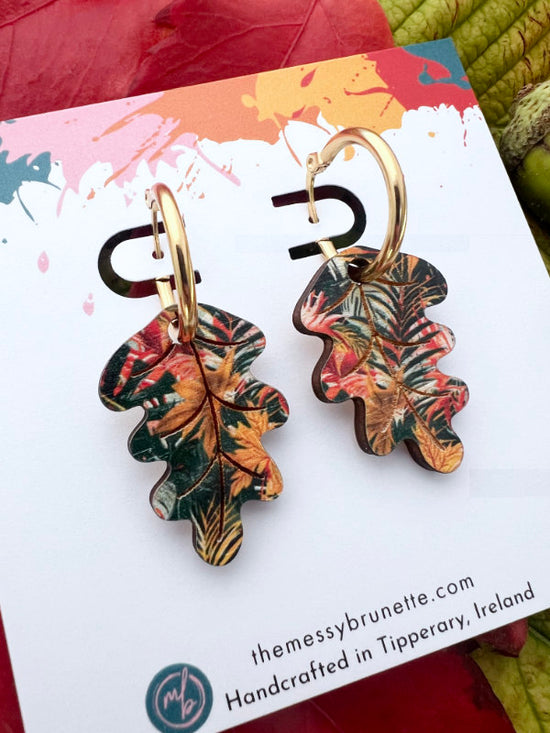 Autumn Leaf Earrings