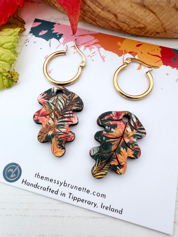 Autumn Leaf Earrings