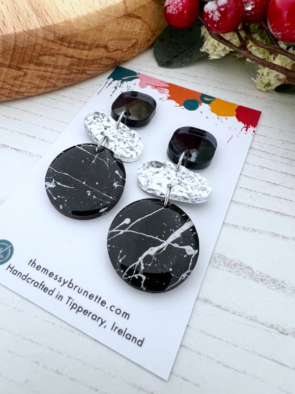 Pebble Drop Earrings in 2 Styles