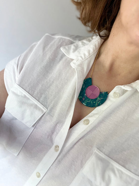 Paint Splashes Necklace