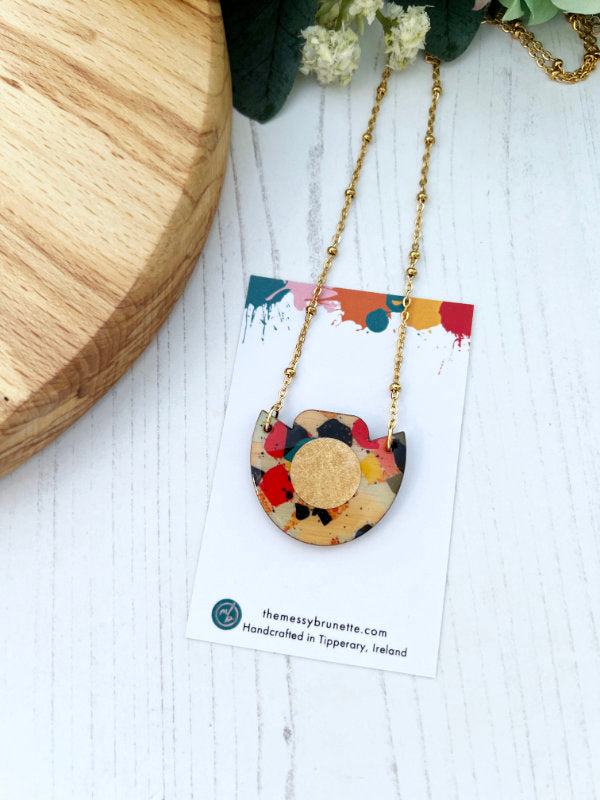 Mosaic Tile Necklace