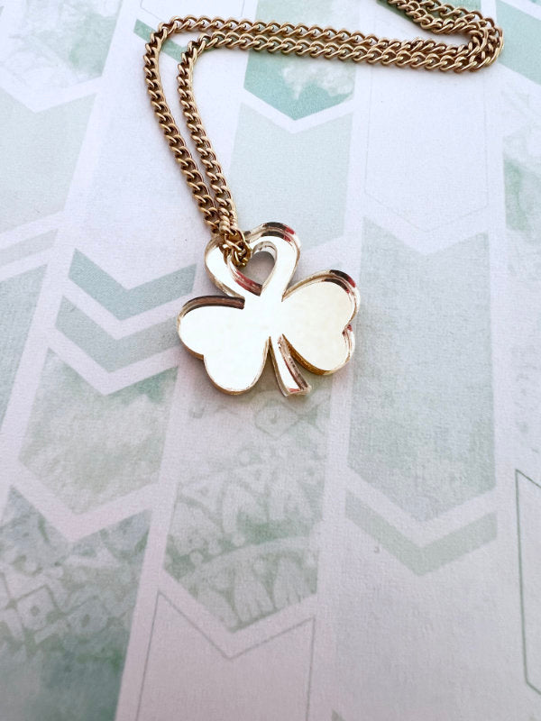 Shamrock Charm Necklace