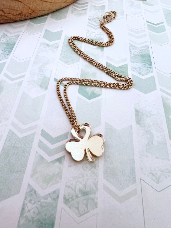 Shamrock Charm Necklace