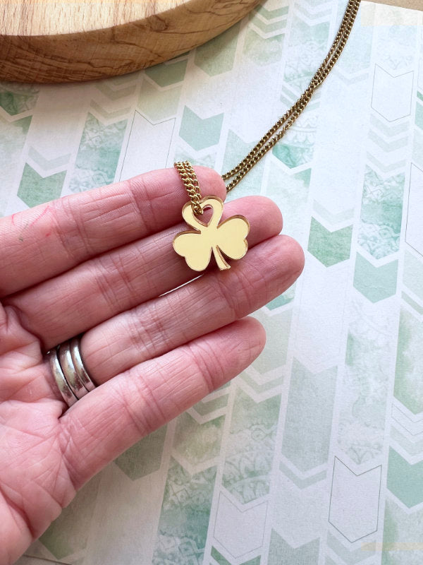 Shamrock Charm Necklace