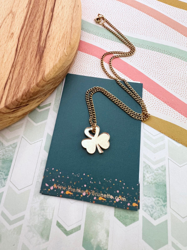 Shamrock Charm Necklace