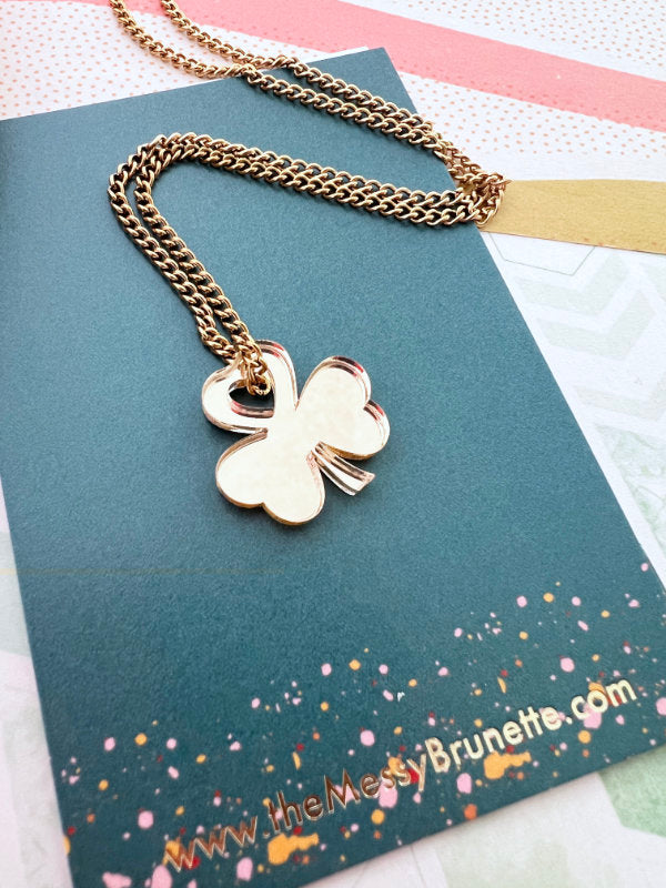 Shamrock Charm Necklace