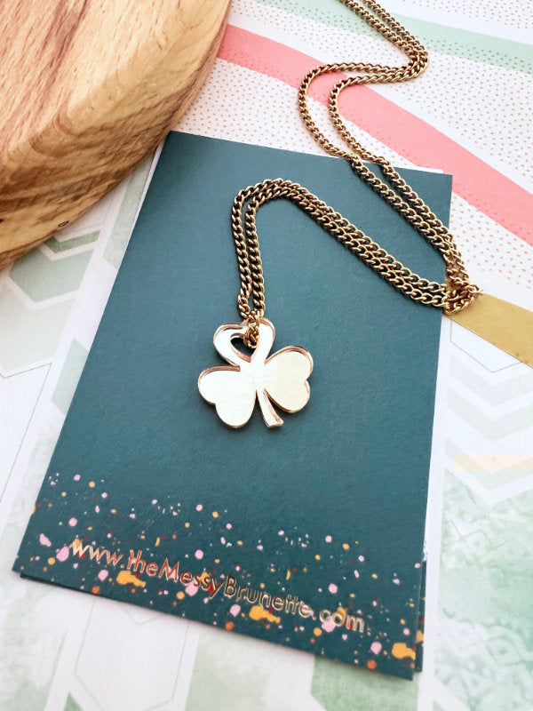 Shamrock Charm Necklace